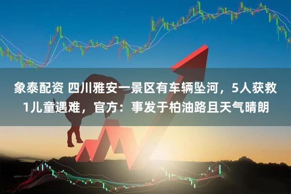 象泰配资 四川雅安一景区有车辆坠河，5人获救1儿童遇难，官方：事发于柏油路且天气晴朗
